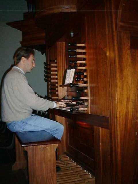 Speeltafel orgel Noorderkerk Zwolle